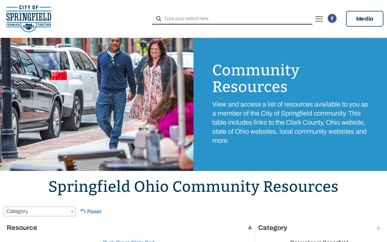 Springfield neighbors city community resources page
